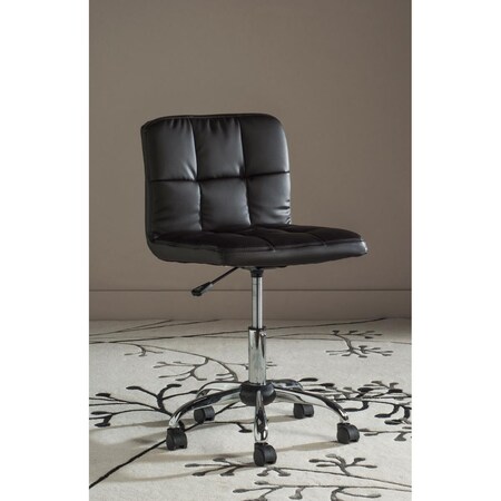 Safavieh Brunner Desk Chair, Brown FOX8510B